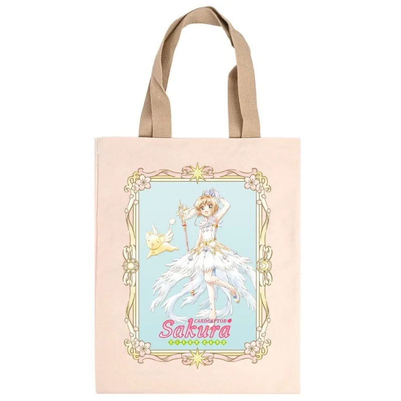 Card Captor Sakura Clear Card Cotton Tote Bag Sac Card Captor Sakura Clear Card Cotton Tote Bag Sac