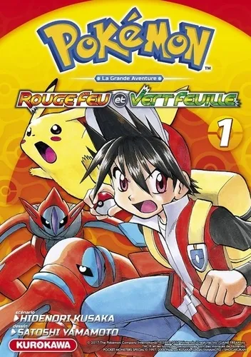 Pokemon Rouge Feu Et Vert Feuille/emeraude T01 Pokemon Rouge Feu Et Vert Feuille/emeraude T01