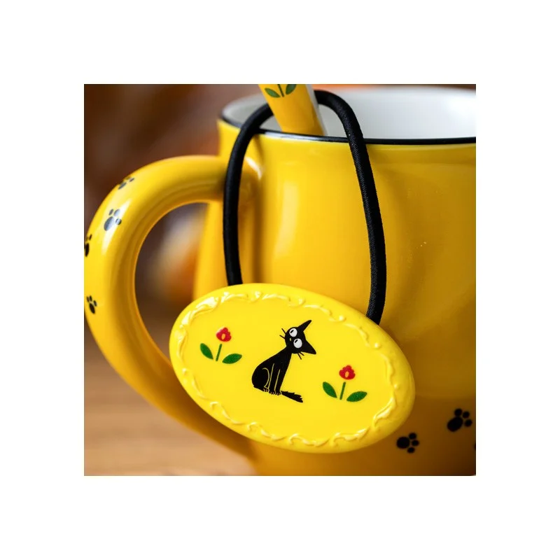 Élastique A Cheveux Fantaisie Jaune Jiji - Kiki La Petite Sorciere