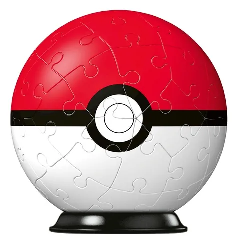 Pokemon Puzzle 3d Pokeballs: Classic (55 Pieces)