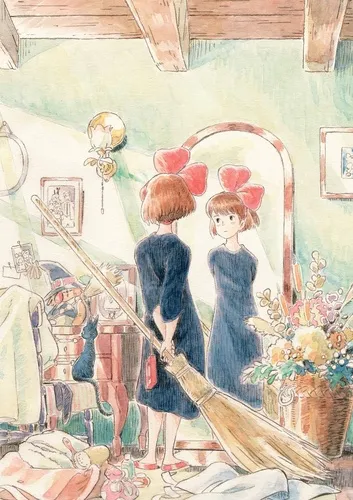 Papeterie Ghibli - Carnet Ghibli : Kiki La Petite Sorciere Papeterie Ghibli - Carnet Ghibli : Kiki La Petite Sorciere