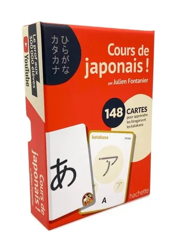 Cours De Japonais ! Boite Kana - 148 Cartes Cours De Japonais ! Boite Kana - 148 Cartes