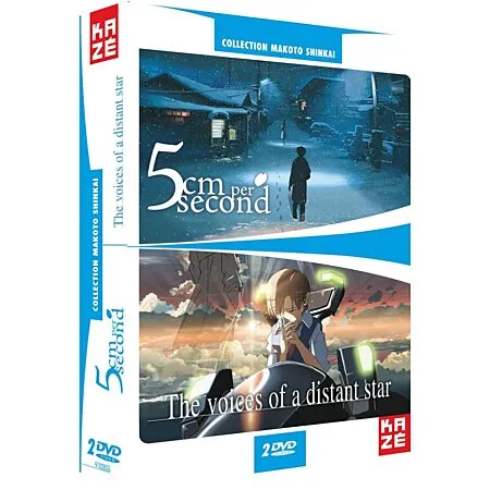 Makoto Shinkai - 5 Cm Per Second + The Voices Of A Distant Star - 2 Dvd
