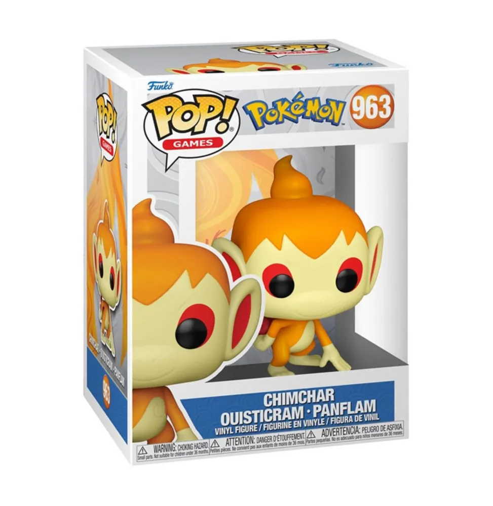 Pokemon Pop! Ouisticram Chimchar (Emea) 9 Cm