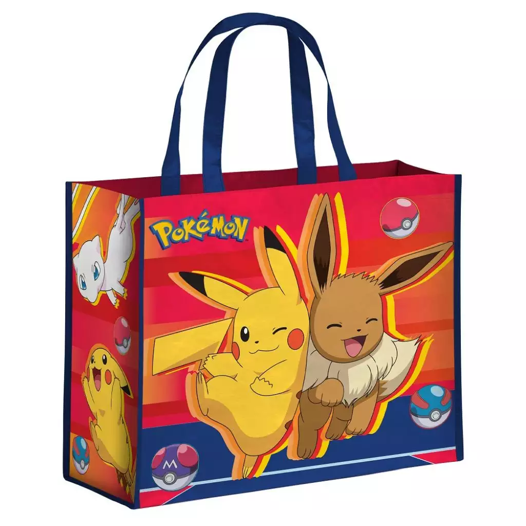 Pokemon Sac Cabas Pp 45x40x20cm Pikachu Et Evoli Pokemon Sac Cabas Pp 45x40x20cm Pikachu Et Evoli