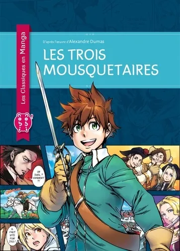 Les trois mousquetaires EDITION 2014 Tome 1 Manga de Russkey edité par Nobi Nobi Les Trois Mousquetaires