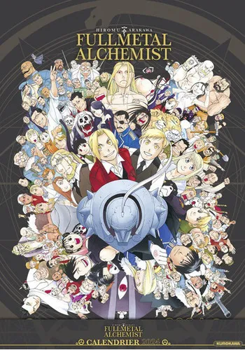 Calendrier Fullmetal Alchemist 2024