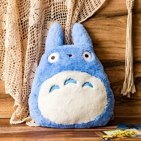 Coussin Nakayoshi Totoro Bleu Mon Voisin Totoro Coussin Nakayoshi Totoro Bleu Mon Voisin Totoro