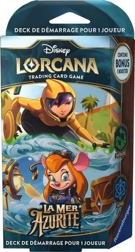 Lorcana Chapitre 6 Starter Decks B La Mer Azurite Lorcana Chapitre 6 Starter Decks B La Mer Azurite