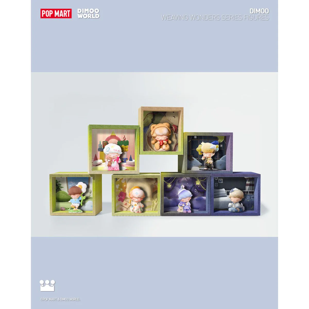Dimoo Weaving Wonders Series Figures (12) Dimoo Weaving Wonders Series Figures (12)