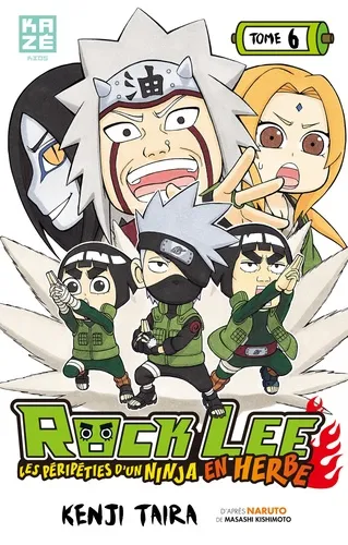 Rock Lee - Les péripéties d'un ninja en herbe T6