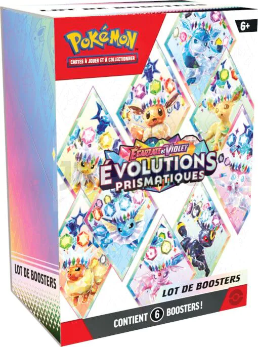 Pokemon Ev8.5 Bundle 6 Boosters Pokemon Ev8.5 Bundle 6 Boosters