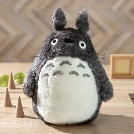 Peluche Acrylique Totoro Gris M - Mon Voisin Totoro