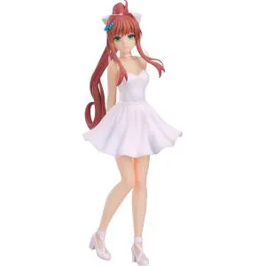 Doki Doki Literature Club! Pop Up Parade Monika White Dress Ver. 18 Cm