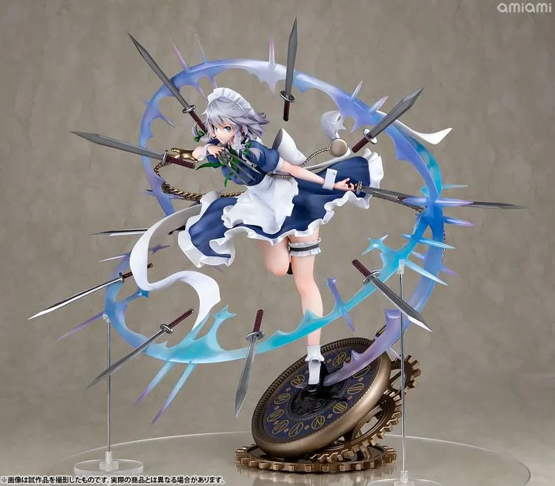 Touhou Project Statuette Pvc 1/7 Izayoi Sakuya Illustration By Teddy 32 Cm Touhou Project Statuette Pvc 1/7 Izayoi Sakuya Illustration By Teddy 32 Cm