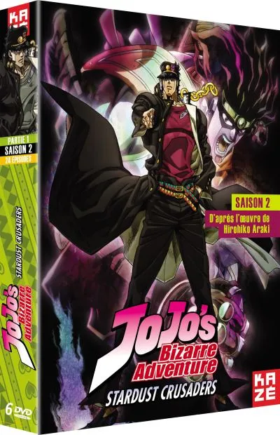 Jojo's Bizarre Adventure - S2 - Stardust Crusaders - Partie 1 Sur 2 - 6dvd