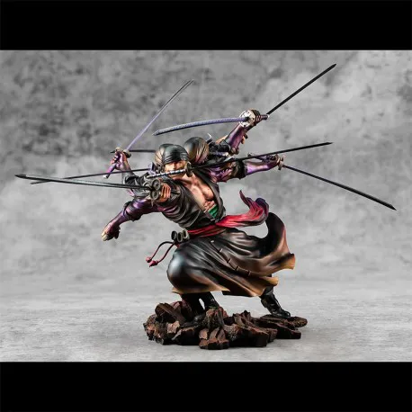 One Piece P.o.p. Roronoa Zoro Ver. Demon Spirit Kyuutouryuu Asura 17 Cm One Piece P.o.p. Roronoa Zoro Ver. Demon Spirit Kyuutouryuu Asura 17 Cm