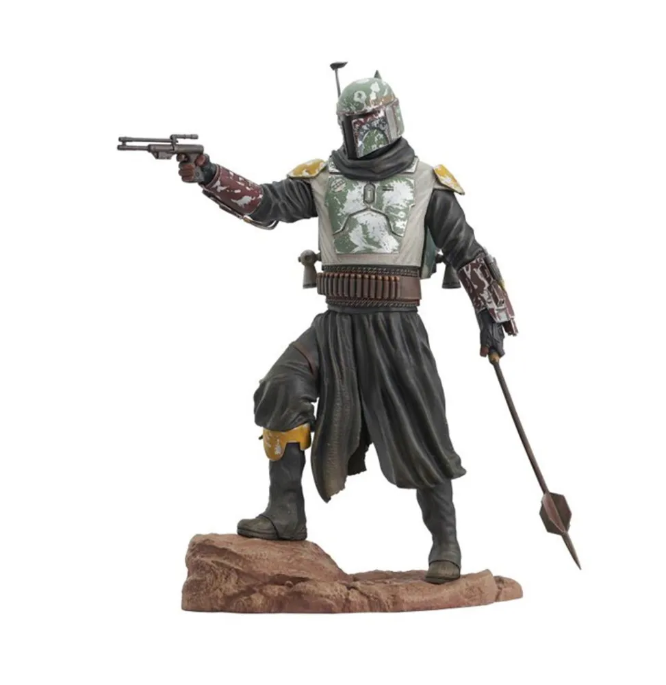 Star Wars The Mandalorian Boba Fett Estatua Resina 30 Cm