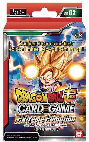Deck Dbs Serie 2 - Extreme Evolution Deck Dbs Serie 2 - Extreme Evolution