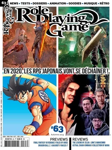Role Playing Game T63 Octobre/novembre 2019
