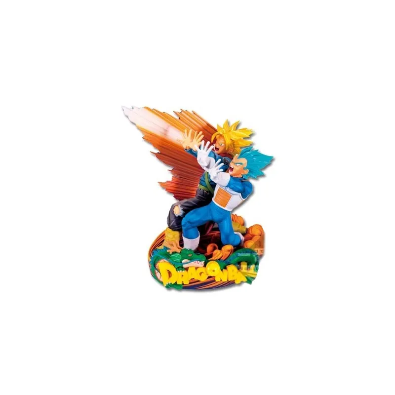 RAGON BALL SUPER Vegeta & Trunks Super Master Stars Diorama Banpresto The Brush