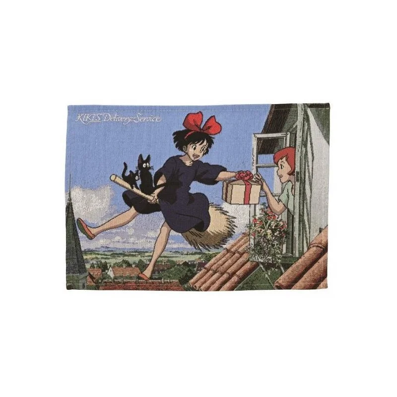 Dessous De Table Kiki Sur Son Balai - Kiki La Petite Sorciere