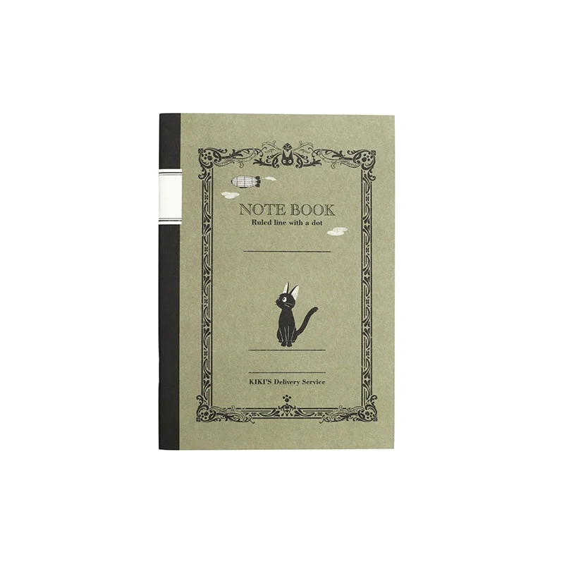 Carnet Retro B6 Lignes - Kiki La Petite Sorciere