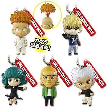 One-punch Man Figure Key Chain 3 Collection Complete One-punch Man Figure Key Chain 3 Collection Complete