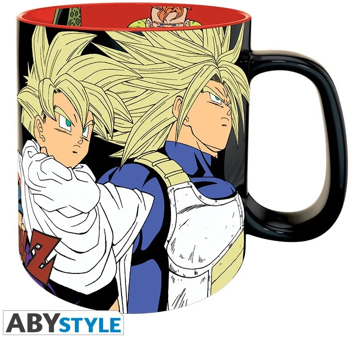 Db Mug Premium 460 Ml Saiyans VS Cyborgs Boite