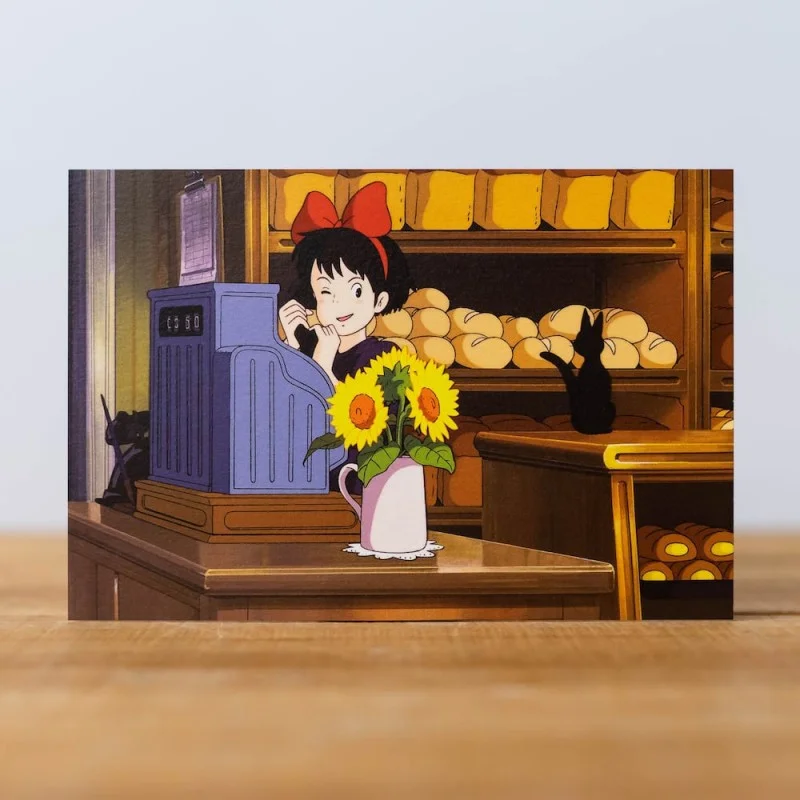 Carte Postale Kiki Tournesol Kiki La Petite Sorciere