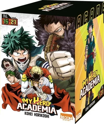 My Hero Academia Integrale T15 A T21 - Coffret