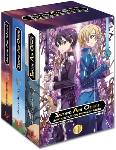 Sword Art Online - Coffret T05 A T07 (roman)