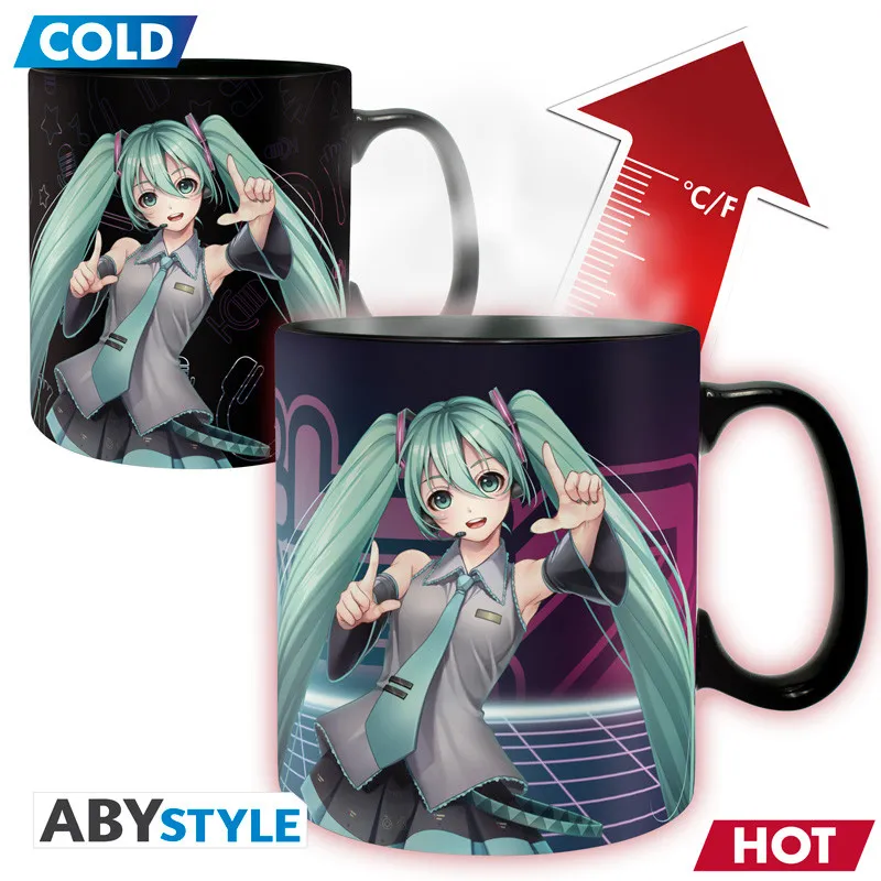 Hatsune Miku Mug Heat Change 460 Ml Hatsune Miku
