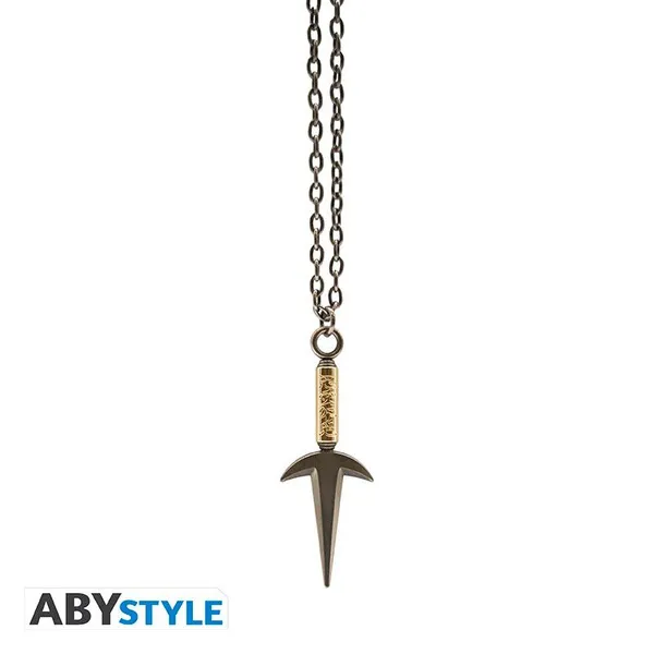 Naruto Shippuden - Collier Avec Pendentif 3d "kunai Minato" X4 Naruto Shippuden - Collier Avec Pendentif 3d "kunai Minato" X4