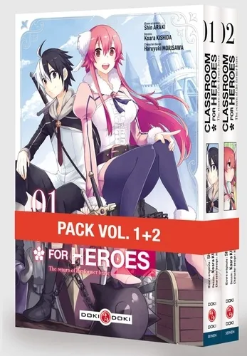 Classroom For Heroes (pack Promo 01 & 02) Edition Limitee Classroom For Heroes (pack Promo 01 & 02) Edition Limitee