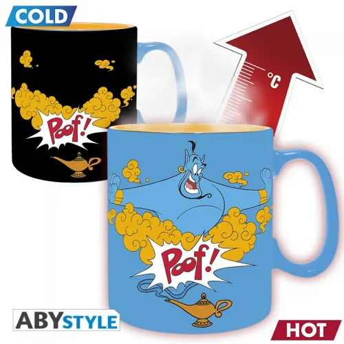 Disney - Mug Heat Change - 460 Ml - Aladdin Genie
