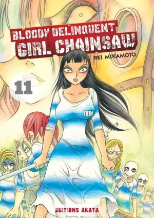 Bloody Delinquent Girl Chainsaw T11