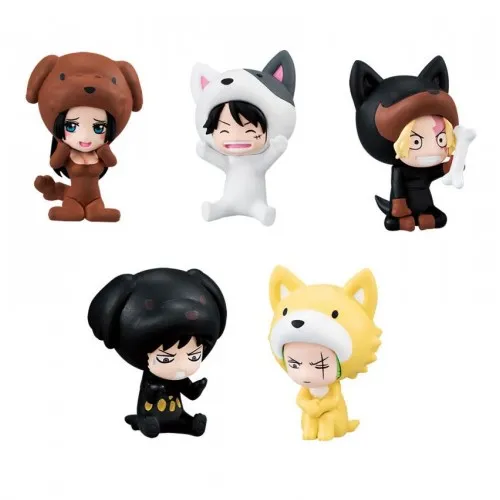 One Piece "one Piece" Mascot Kigurumi Chien Collection Complete One Piece "one Piece" Mascot Kigurumi Chien Collection Complete