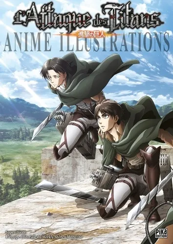 L'attaque Des Titans Anime Illustrations - Artbook