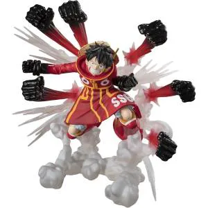 One Piece Figuarts Zero Monkey D. Luffy Gum Gum Hawk Gatling 19 Cm