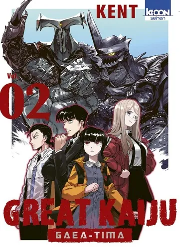 Great Kaiju Gaea-tima T02 Manga de Kent edité par Ki-oon Great Kaiju Gaea-tima T02