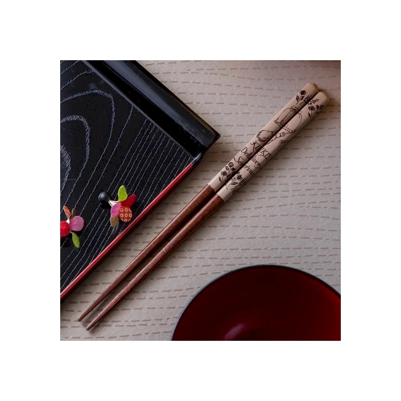 Baguettes Laquees 21cm Esquisses Brun - Kiki La Petite Sorciere Baguettes Laquees 21cm Esquisses Brun - Kiki La Petite Sorciere