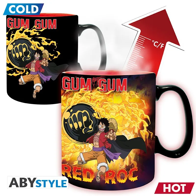 One Piece Mug Heat Change 460 Ml Luffy Vs Kaido