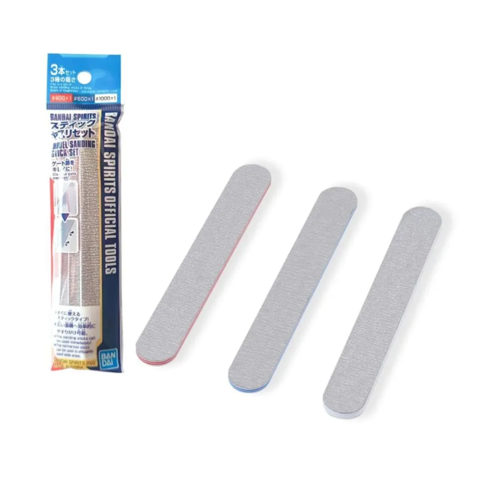 Gundam Gunpla Bandai Spirits Model Sanding Stick Set