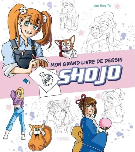 Mon Grand Livre De Dessin - Shojo
