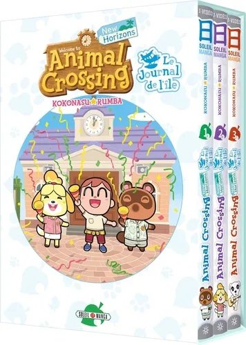 Animal Crossing - Le Journal De L'ile - Coffret T01 A T03 (ned)