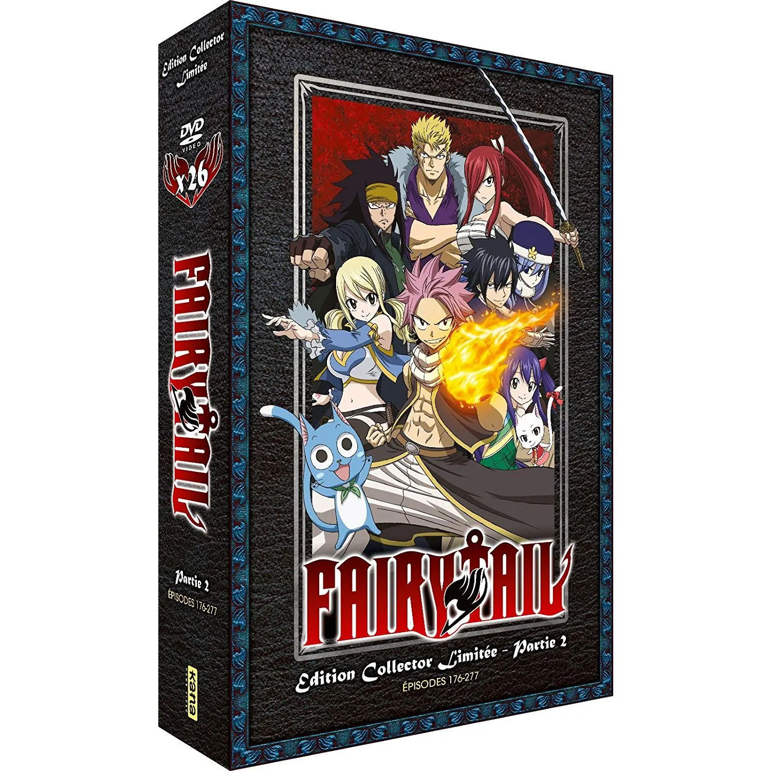 Dvd - Fairy Tail - Partie 2 (s5 A S6) - Edition Collector Limitee - 26 Dvd