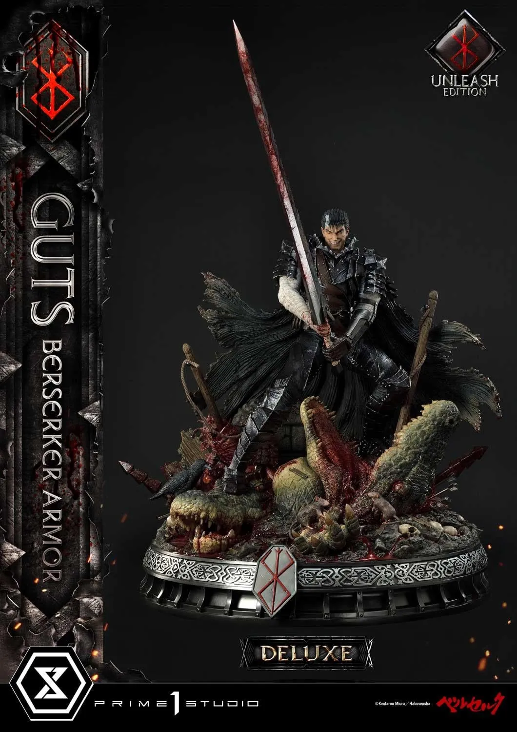 Berserk Guts Berserker Armor Statue Unleash Version Prime 1 - Edition Deluxe