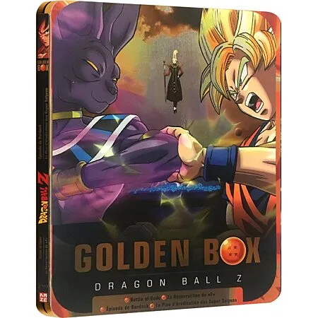 Dragon Ball Z - Golden Box Steelbook - 2 Films + 2 Oav - 3 Dvd