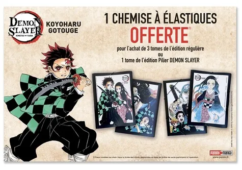 Colis 60 Exemplaires - Op Demon Slayer Pochette